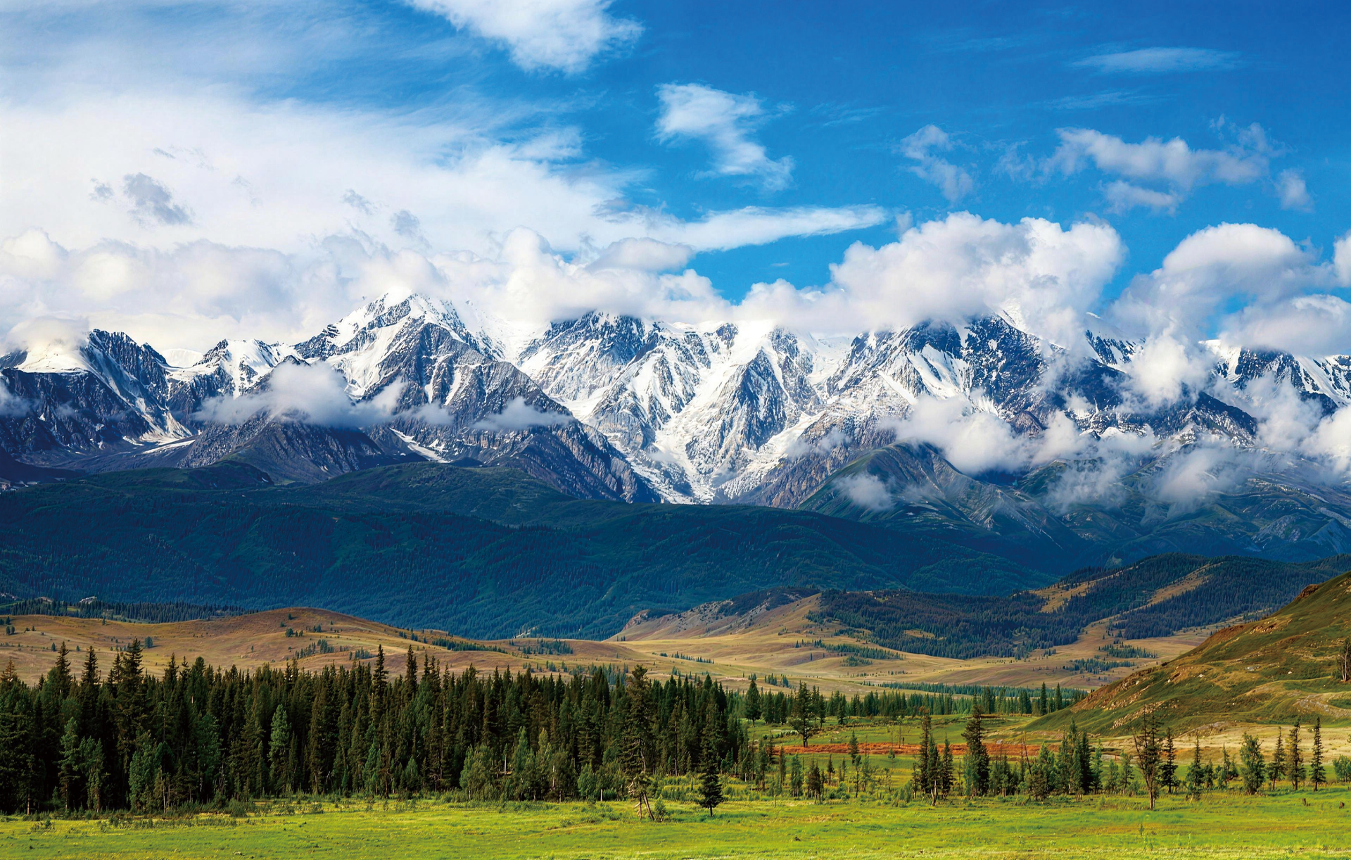 祁连山山地景观