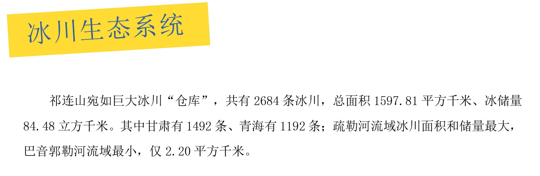 冰川生态系统